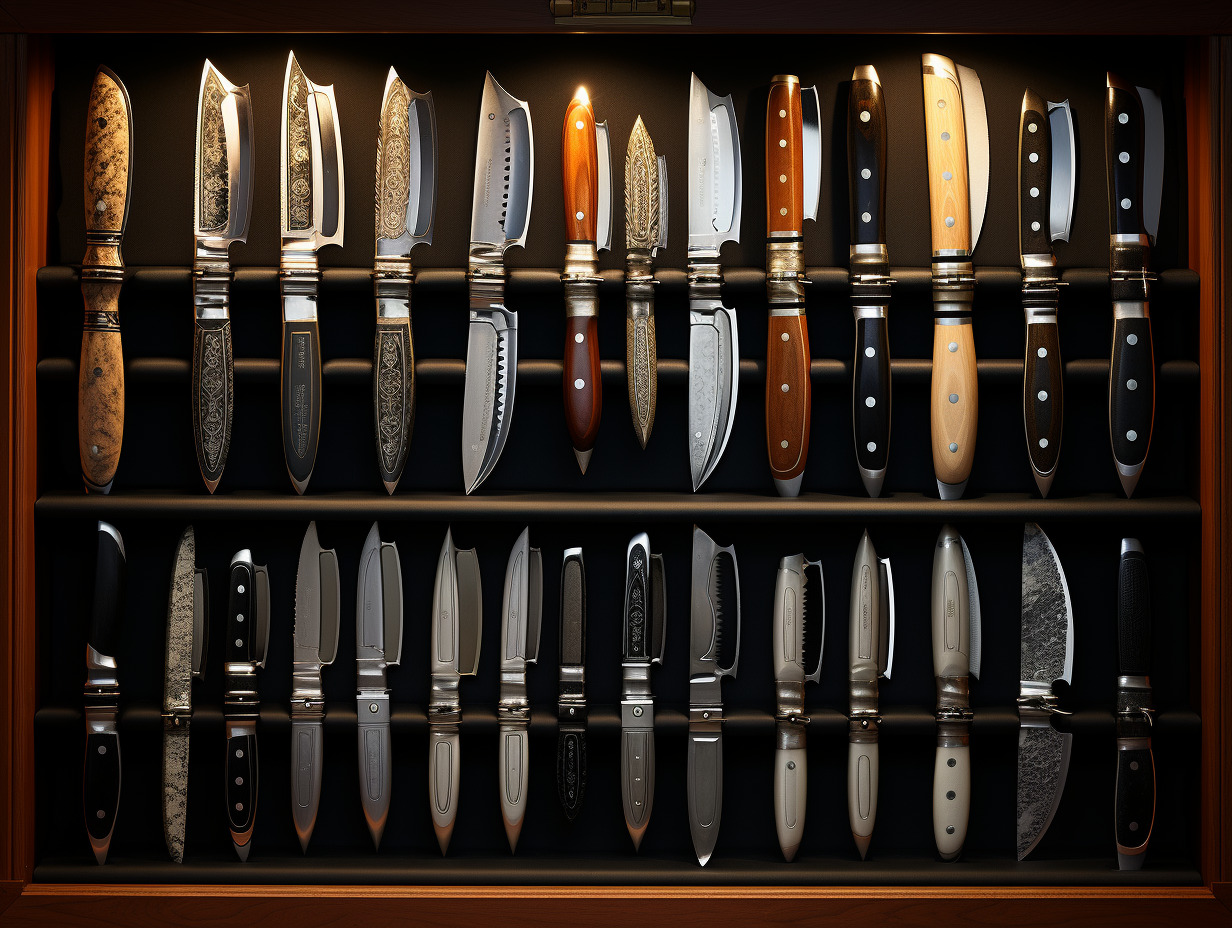 passionnés de couteaux : profil et caractéristiques des amateurs - couteaux  passionné